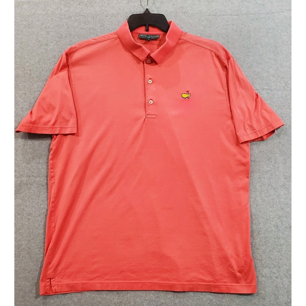 Masters Collection Polo Golf Shirt Pink Pima Cotton Men's Size XL Short Sleeve‎